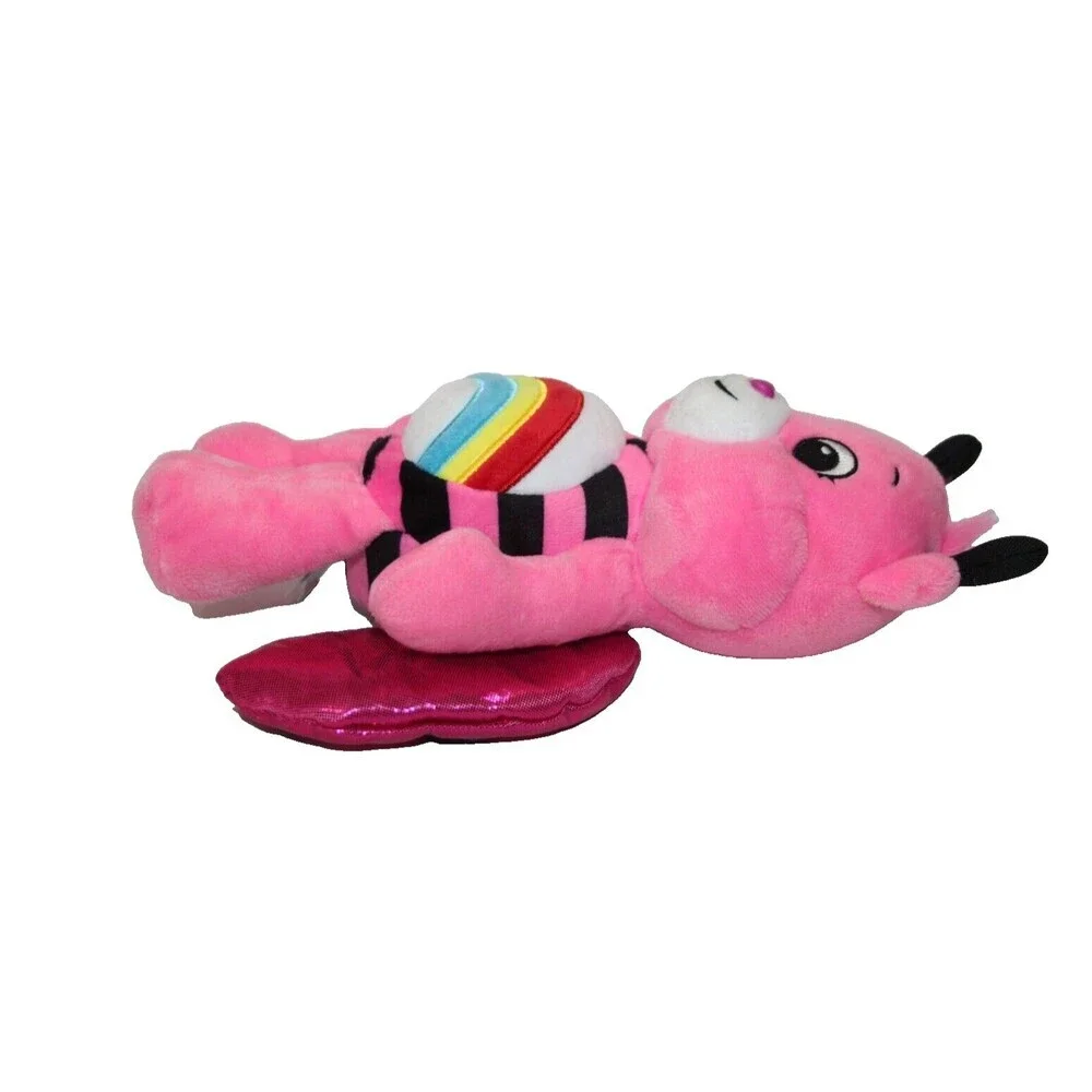 Care Bears Lady Bug Cheer Rainbow Wings Pink Special Edition Stuffed Animal 10